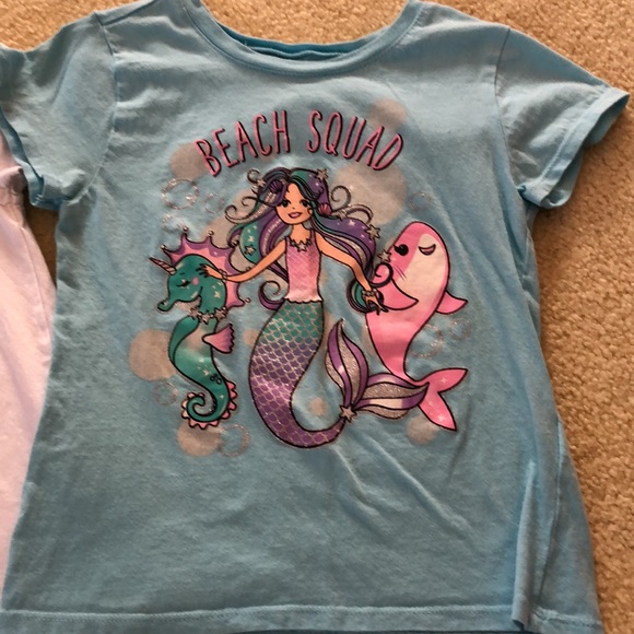 Children’s Place Mermaid 🧜‍♀️ Tee Lot - Picture 3 of 5